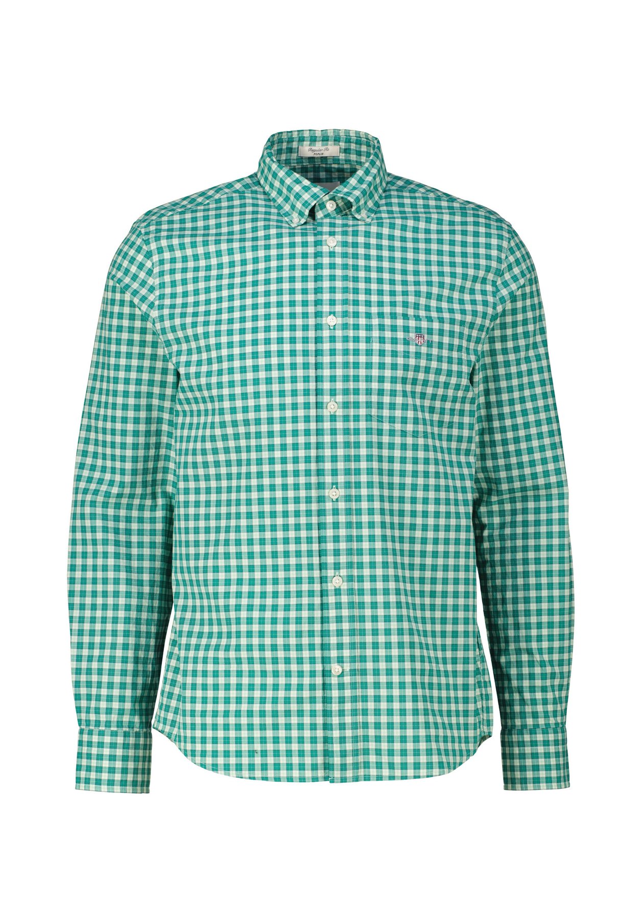 POPLIN CHECK REGULAR FIT