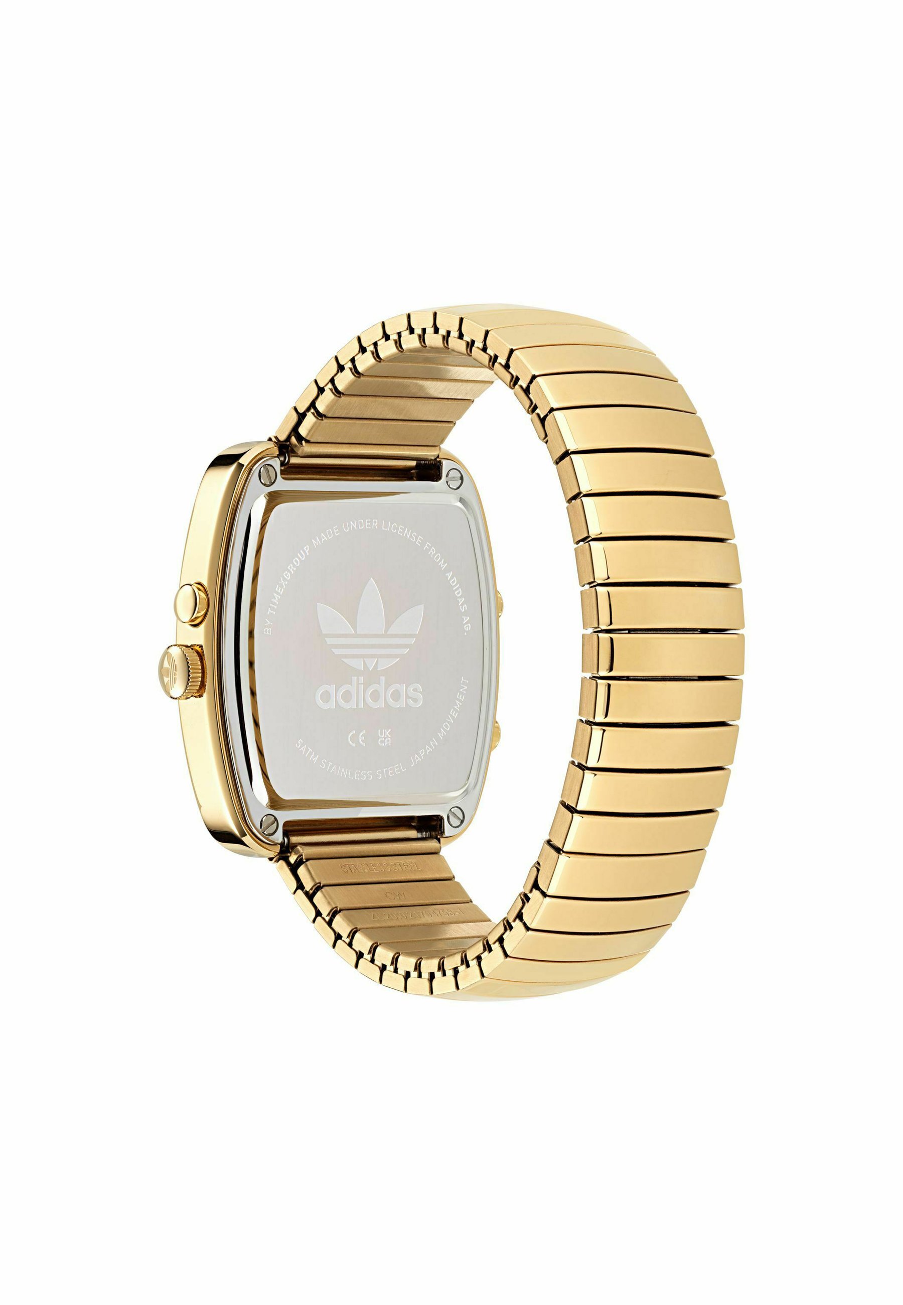 adidas Originals RETRO WAVE THREE - Ceas de mână - gold tone/auriu