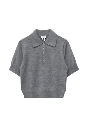 & OTHER STORIES, Polo - dark grey melange