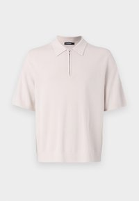 TYLER QUARTER ZIP - Polo shirt - moonbeam
