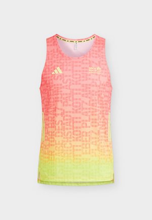 adidas Performance, BER26 TANK - Top - solar turbo/frozen lemon