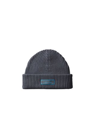 Calvin Klein, PATCH - Berretto - iron gate