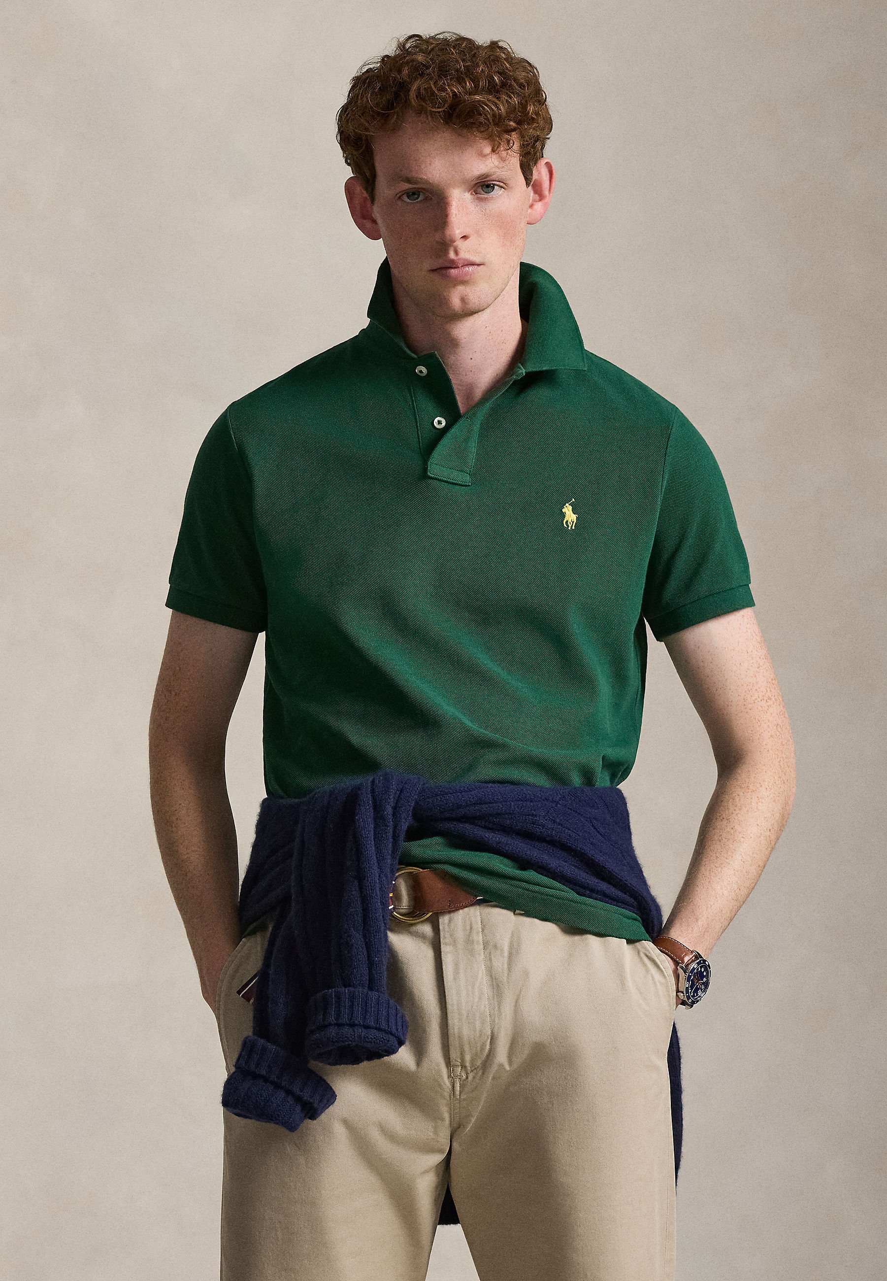 Polo Ralph Lauren SHORT SLEEVE - Polo shirt - new forest/dark