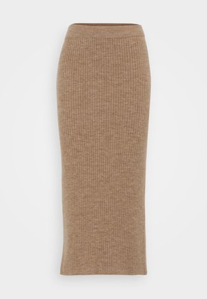 ONLY Tall ONLSADIE SKIRT - Pouzdrová sukně - brown