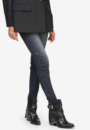 GABY - Stivaletti texani / biker - nero