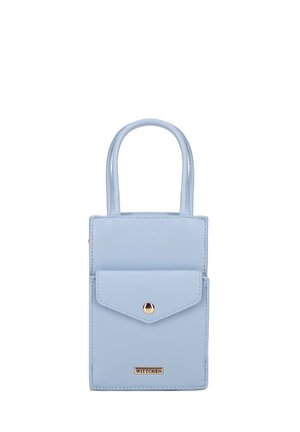 Phone pouch - light blue