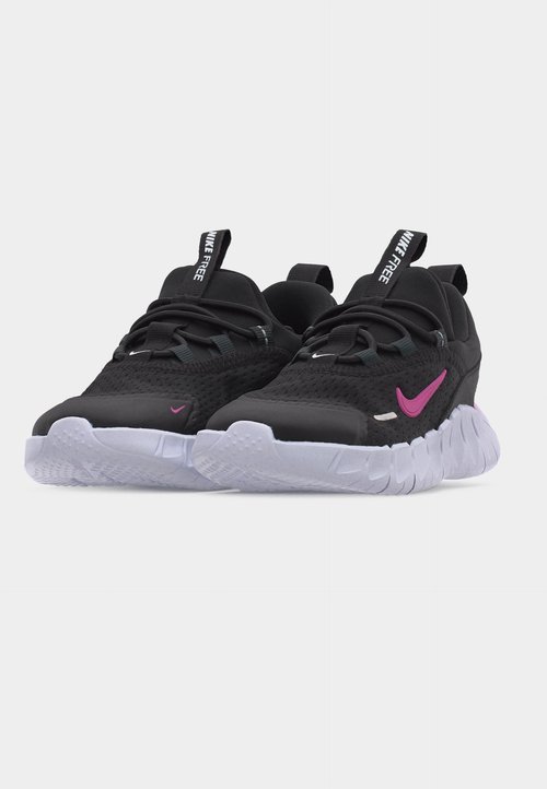 Nike FREE RIDE TD UNISEX - Road running shoes - black/playful pink/anthracite/white — foto 3
