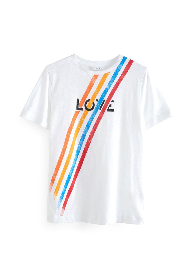 Next T-shirt print wit