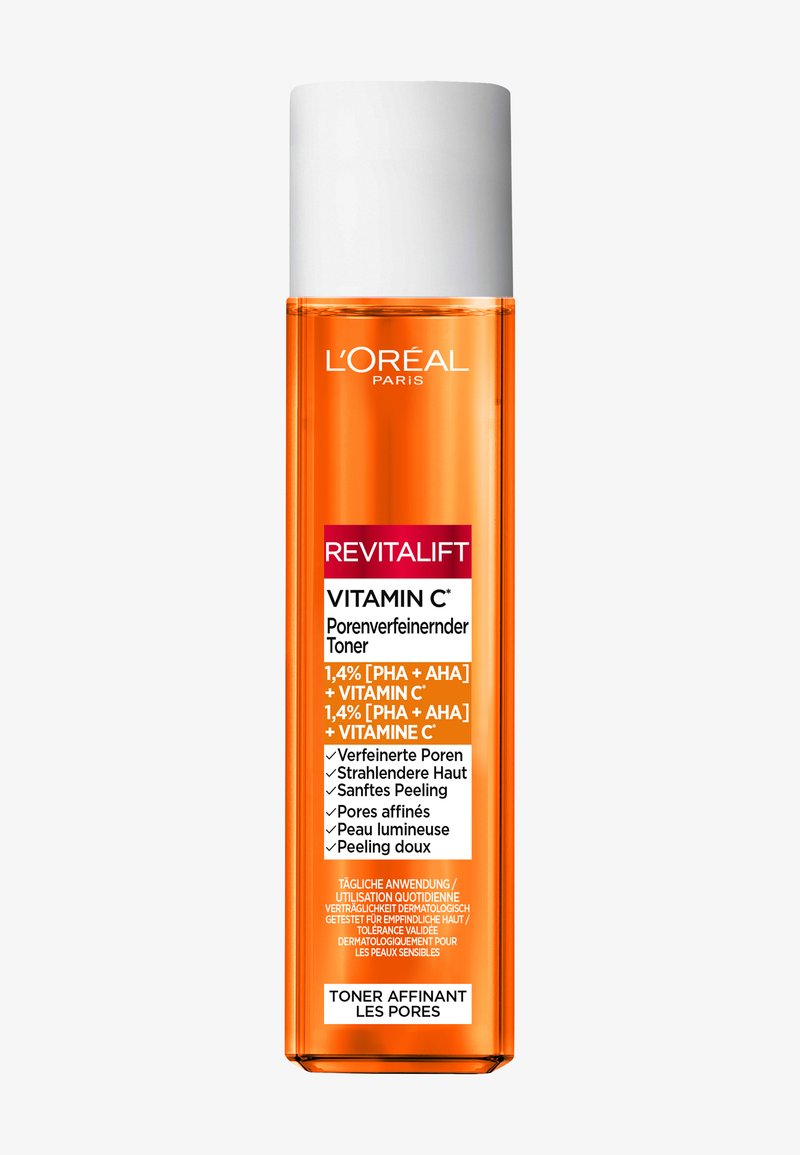 L'Oréal Paris Skin - VITAMIN C PORE-REFINING TONER - Toner, Förstora