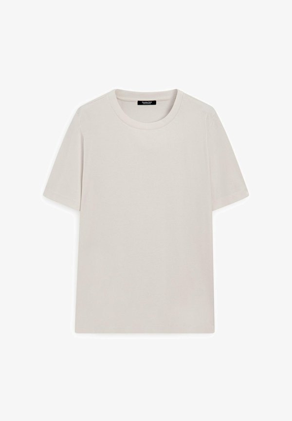 WIDE FIT - Basic T-shirt - beige4