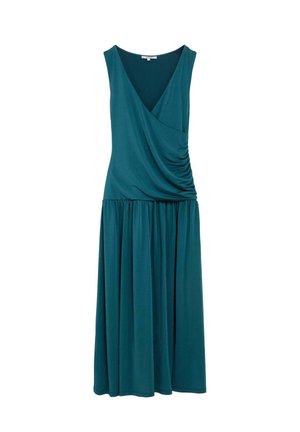 Scalpers, SCALPERS SCDRAPPED V JERSEY DRESS - Vestido ligero - emerald