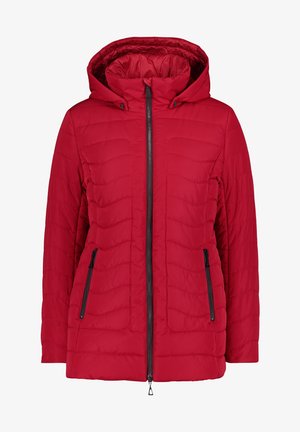 Winter coat - tango red