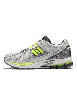 U1906 - Trainers - light silver metallic / alkaline green