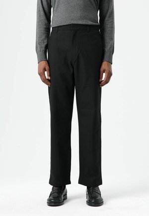 HIGH WAIST - Broek - black