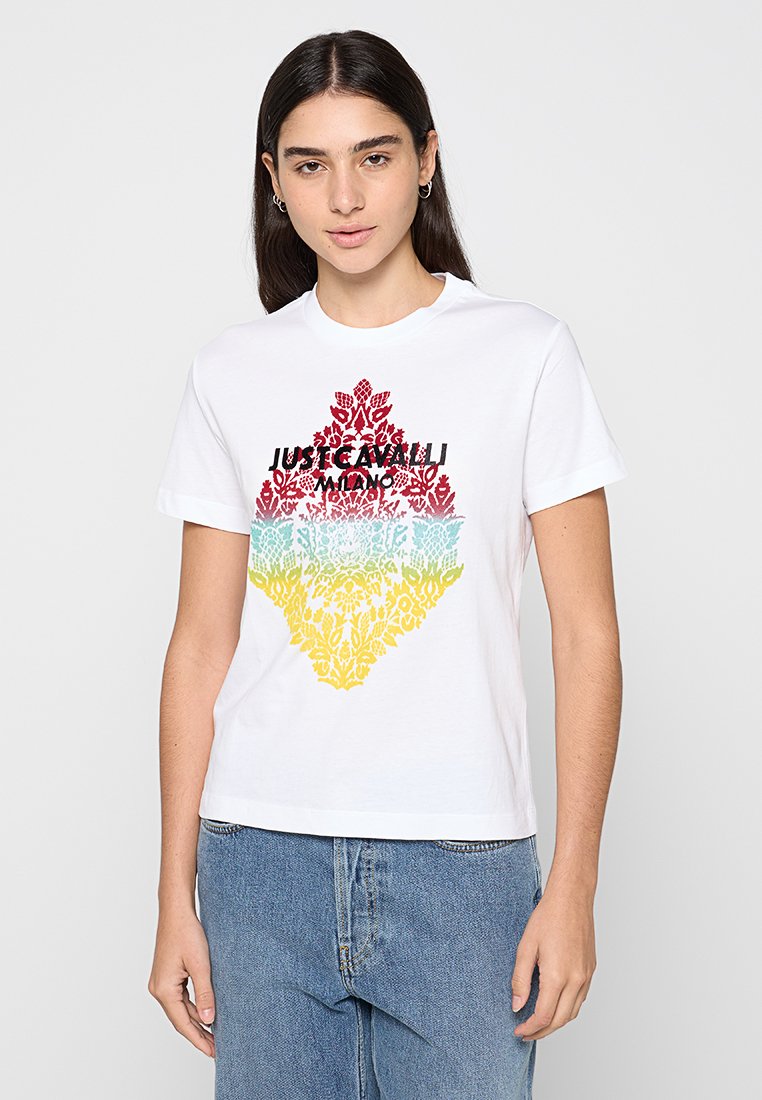 Just Cavalli T-shirt print wit