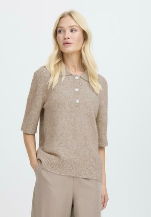 Polosärk - walnut melange