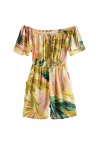 Next OFF SHOULDER  REGULAR FIT - Overall / Jumpsuit - coral aqua