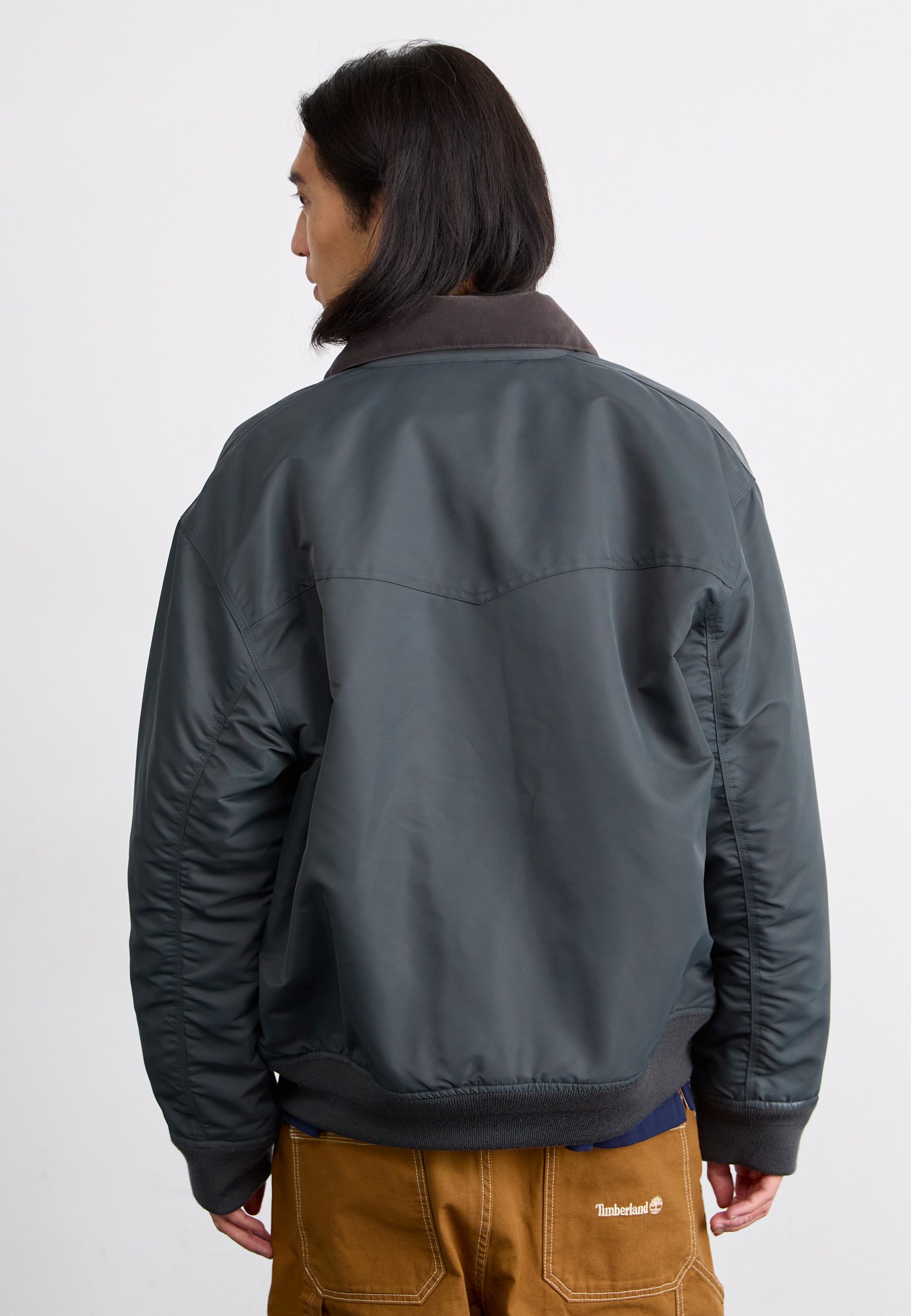 ジャケット・アウター Carhartt SANTA FE ALUMNI JACKET Graphite Carhartt WIP SANTA FE ALUMNI JACKET - Blusão aviador - graphite