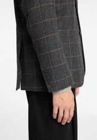 Selected Homme KARIERTER - Sako - grey
