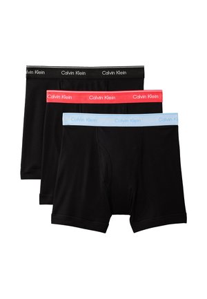 BOXER 3 PACK - Boxer aderenti lunghi - black bodies w  black punch