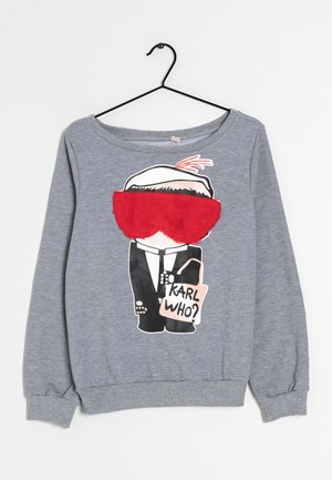 KARL LAGERFELD Sweater - blue grey