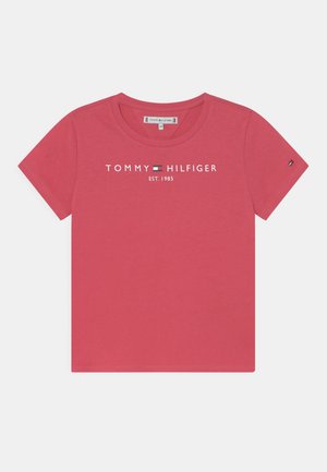 ESSENTIAL TEE - T-Shirt print - washed crimson