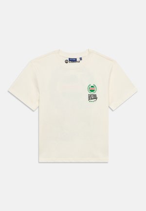 OSJCASTROL LIFE TEE - T-shirts print - whisper white