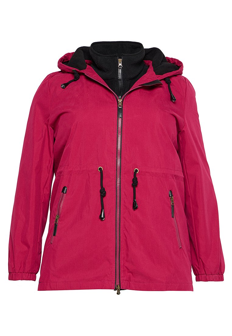 Ulla Popken Parka rood