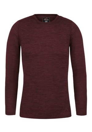 normani Outdoor Sports MERINO LANGARM - Langarmshirt - rot