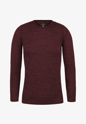 normani Outdoor Sports, MERINO LANGARM - Langarmshirt - rot