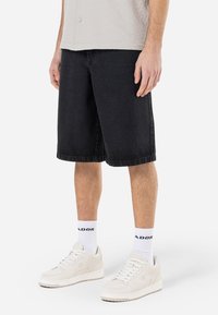 Pegador - KOLAR JORTS - Jeansshorts - washed black Miniatyrbilde 1