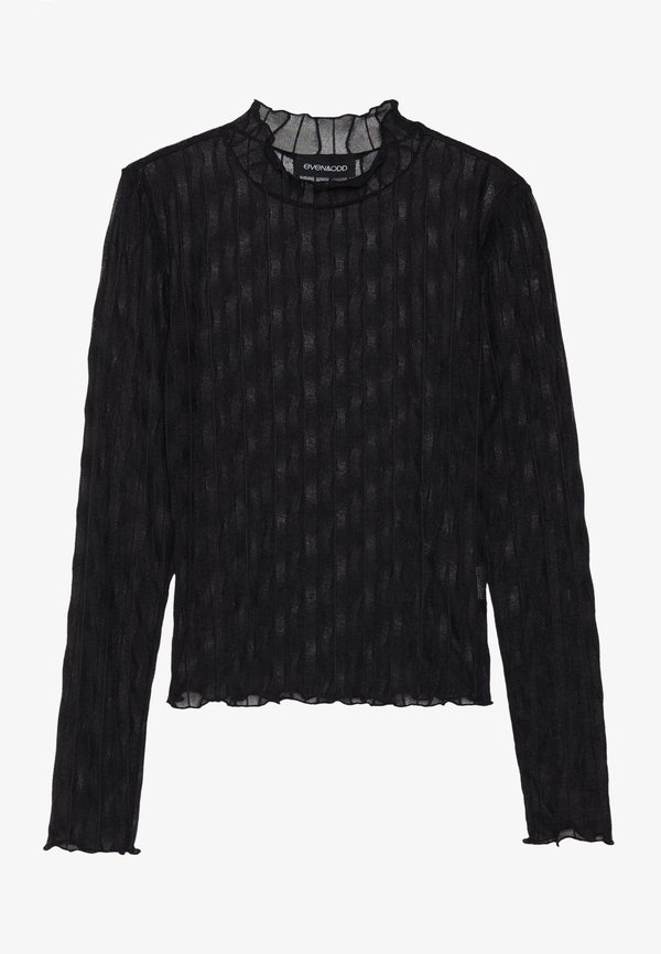 WIDE MESH LS TOP / EO-AW24-D006-SJ / 912 - NEON YELLOW - Long sleeved top2