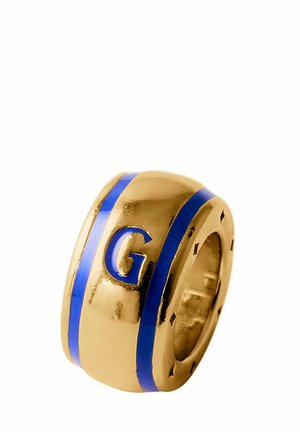 CON INICIAL G BAÑADA Y ESMALTE CON FORMA CIRCULAR - Adorno - gold-colored