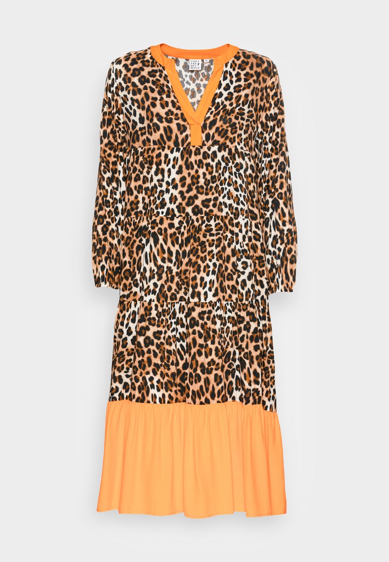 Damen Freizeitkleider | Emily van den Bergh DRESS Freizeitkleid leo/orange - HR64312 Damen Freizeitkleider | Emily van den Bergh DRESS Freizeitkleid leo/orange - HR64312