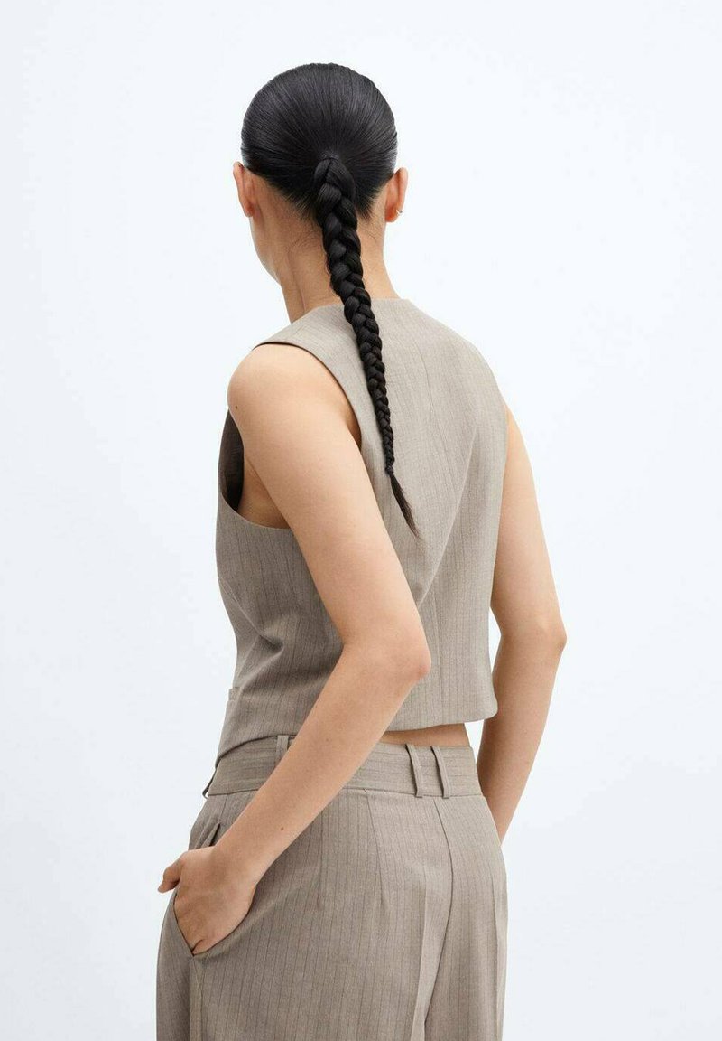 Mango VICTORIA - Weste - middenbruin/braun - Zalando.de