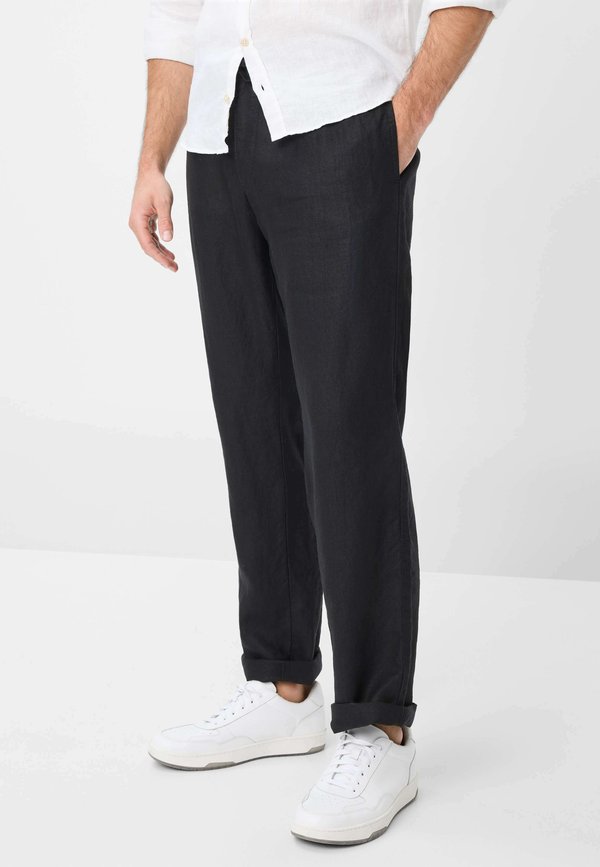 STYLE ELIAS - Stoffhose - schwarz