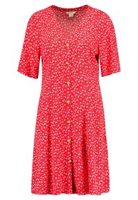 Monki Abito a camicia - red
