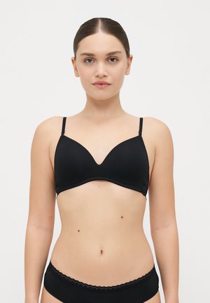 WIREFREE SOFT BRA - Triangle bra - black