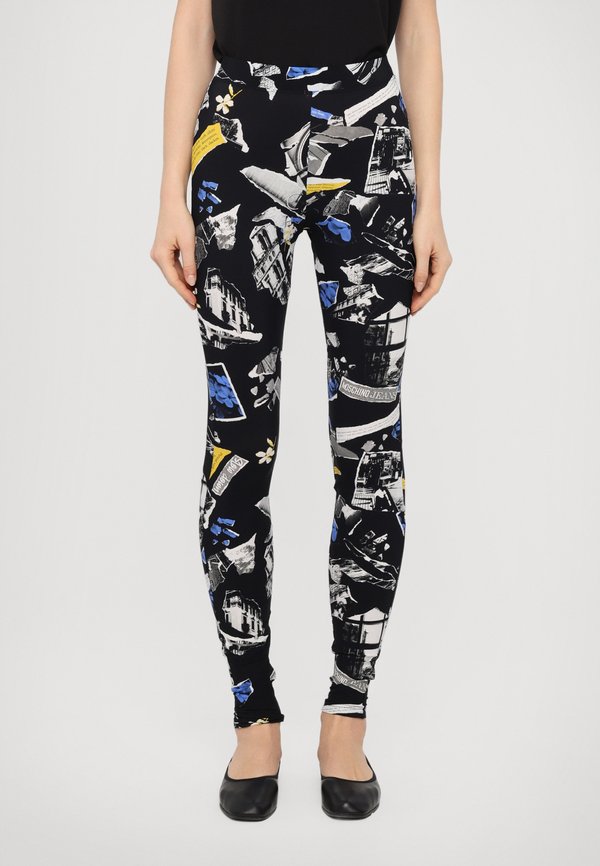 RAMAGE - Leggings - Trousers - fantasia nero