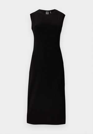 SLEEVELESS DRESS TO THE KNEE - Φόρεμα από ζέρσεϊ - black