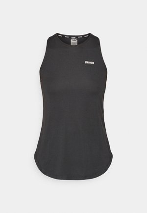 Stronger AIRY RACERBACK TANK - Top - black