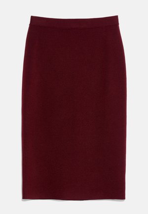 Luisa Spagnoli, MOROLO - Jupe crayon - bordeaux