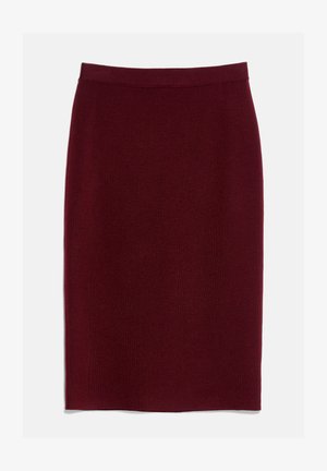 Luisa Spagnoli, MOROLO - Jupe crayon - bordeaux