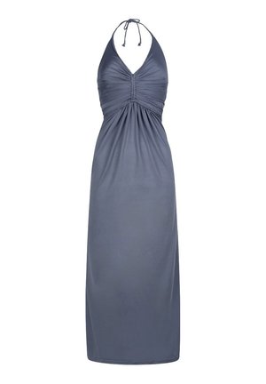 HALTER  - Maxi-jurk - anthracite
