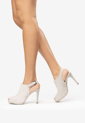 NeroGiardini, Talons hauts à bout ouvert - beige
