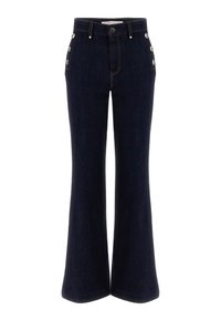 Bootcut piegriezuma džinsi - schwarz