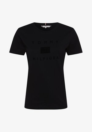 Print T-shirt - dark blue