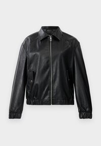 ONLDITTE BOMBER - Kunstlederjacke - black