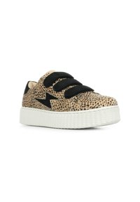 Vanessa Wu Sneakers laag - beige