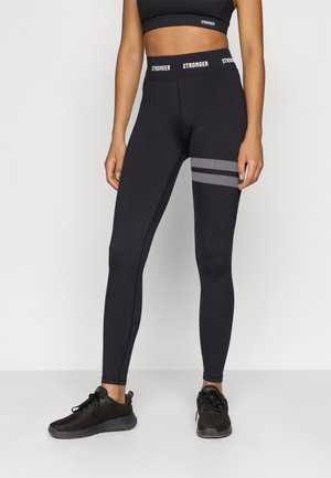 HERO LEGGINGS - Legingi - black